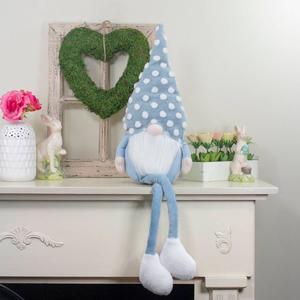 Northlight Sitting Gnome Figurine with Polka Dot Hat alternate view