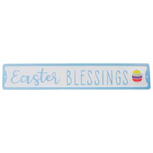 Northlight Easter Blessings Metal Sign