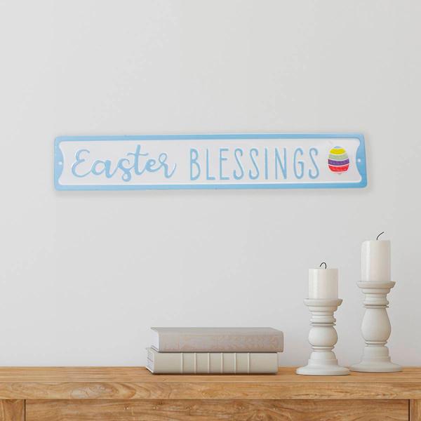 Northlight Easter Blessings Metal Sign alternate view