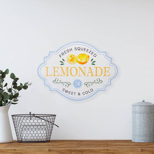 Northlight Fresh Squeezed Lemonade Metal Sign alternate view