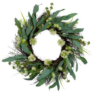 Northlight Artificial Olive Leaf & Floral Spring Wreath