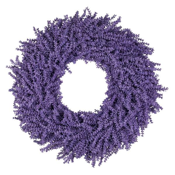 Northlight Artificial 28in. Lavender Spring Wreath