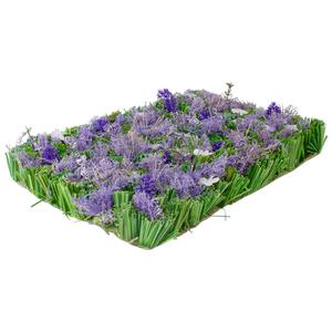 Northlight Mixed Floral & Grass Artificial Spring Mat