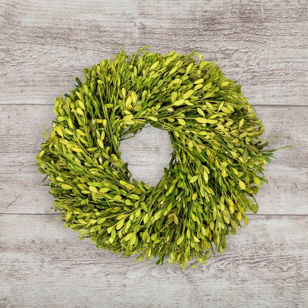 Northlight 11in. Artificial Green Foliage Spring Wreath alternate view