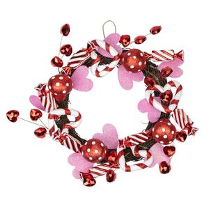 Northlight Candies & Hearts Valentine's Day Wreath