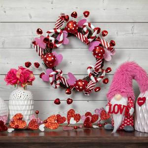 Northlight Candies & Hearts Valentine's Day Wreath alternate view