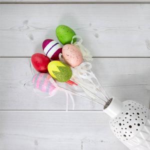 Northlight Colorful Easter Egg Picks - Set of 6 alternate view
