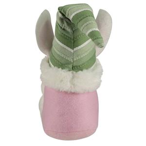 Northlight Gnome Girl with Bunny Ears Easter Figurine alternate view