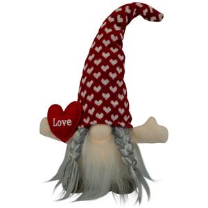 Northlight LED Valentine's Day Girl Gnome Figurine