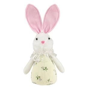 Northlight 11in. Spring Floral Easter Bunny Figurine