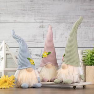 Northlight LED Spring Gnome with Flower Hat alternate view