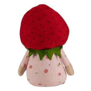 Northlight Girl Springtime Strawberry Gnome Figurine alternate view