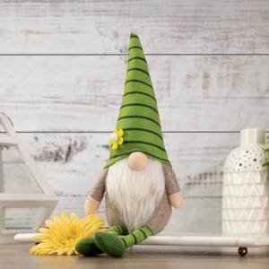Northlight Striped Gnome with Crossed Legs alternate view