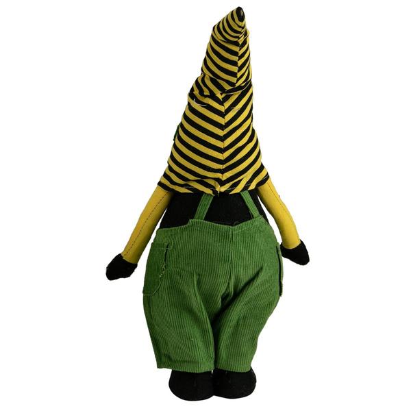 Northlight Boy Gnome with Bumblebee Hat & Daisy alternate view