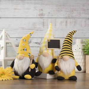 Northlight Bumblebee Daisy Springtime Gnome Figurine alternate view