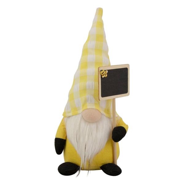 Northlight Springtime Gnome with Chalk Board Figruine