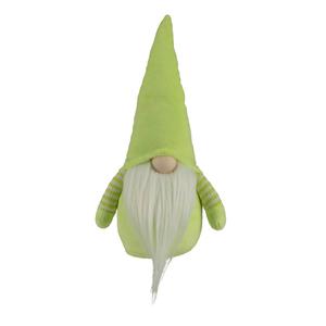 Northlight Lime Green & White Spring Gnome Figurine