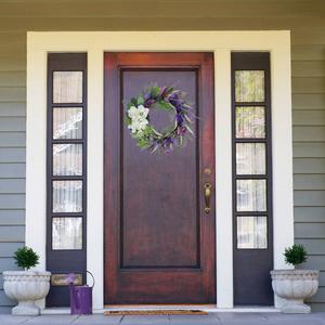 Northlight Artificial Wildflowers & Magnolias Wreath alternate view