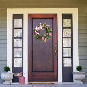 Northlight Artificial Succulent & Fern Spring Wreath alternate view