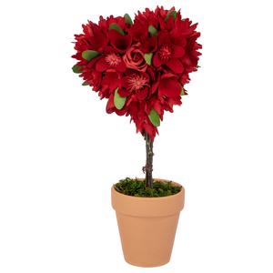 Northlight Heart Valentine's Day Artificial Potted Plant
