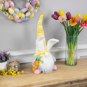 Northlight Gnome w/ Bunny Ears & Hat Easter Figurine alternate view