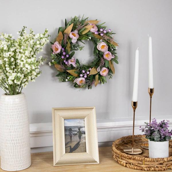 Northlight Artificial Floral & Greenery Spring Wreath alternate view