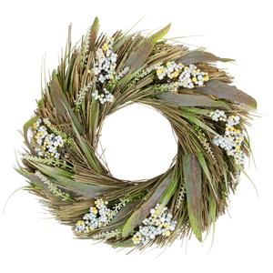 Northlight Artificial Mixed Foliage Spring Wreath