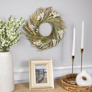 Northlight Artificial Mixed Foliage Spring Wreath alternate view