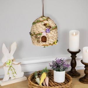 Northlight Beehive with Bees Hanging Spring Decor alternate view