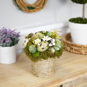 Northlight Mixed Floral & Easter Egg Artificial Plant alternate view