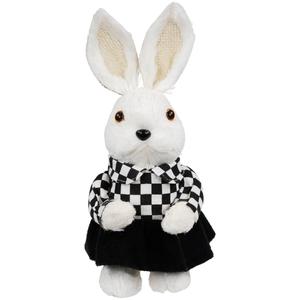 Northlight Girl Easter Rabbit in Dress Figurine