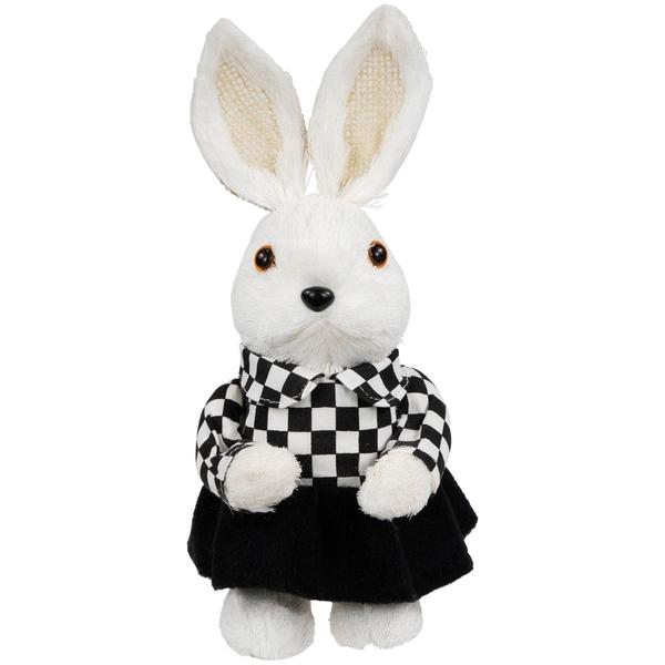Northlight Girl Easter Rabbit in Dress Figurine
