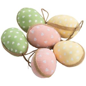 Northlight Pastel Easter Egg Ornaments