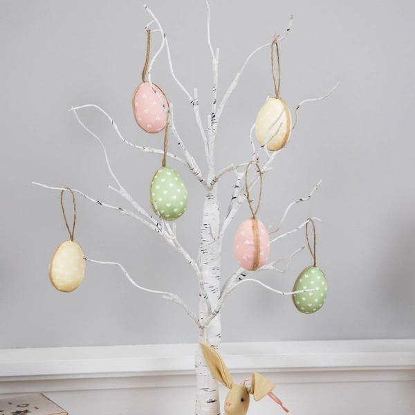 Northlight Pastel Easter Egg Ornaments alternate view