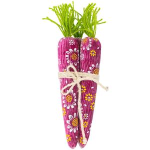 Northlight Floral Easter Carrot Bundle - Set of 3