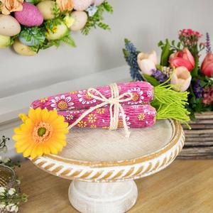 Northlight Floral Easter Carrot Bundle - Set of 3 alternate view