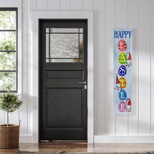 Northlight Happy Easter Gnomes & Eggs Porch Board Sign alternate view