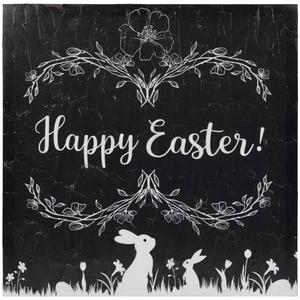 Northlight Happy Easter Bunnies Canvas Wall Art