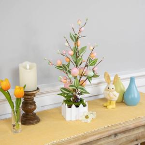 Northlight Artificial Potted Twig Tree with Easter Eggs alternate view
