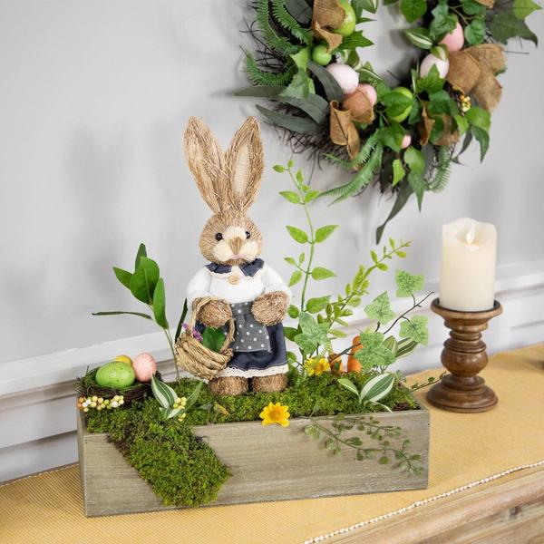Northlight Boxed Garden w/ Bunny Easter Decor