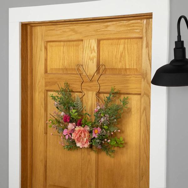 Northlight Easter Bunny & Mixed Floral Wall Decor alternate view