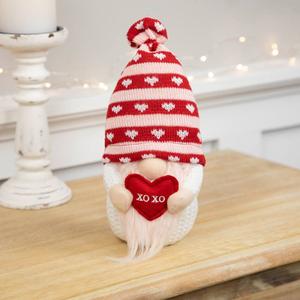 Northlight Plush XOXO Valentine's Day Gnome alternate view