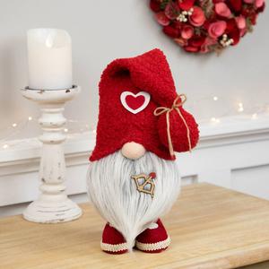 Northlight Valentine's Day Gnome Figurine w/ Bow & Arrow alternate view