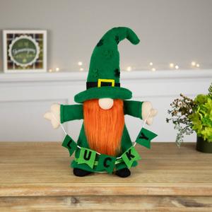 Northlight Lucky Gnome St. Patrick's Day Figurine alternate view