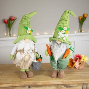 Northlight Gardening Gnomes Easter Figurines - Set of 2 alternate view
