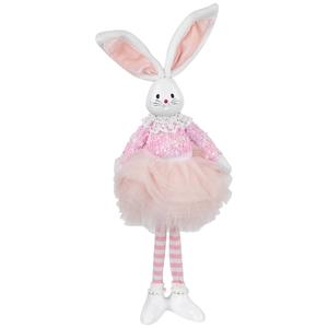Northlight Pink Ballerina Bunny Standing Easter Figurine