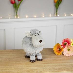 Northlight Bouncing Sheep Plush Figurine alternate view