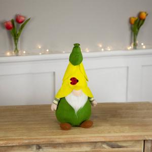 Northlight Gnome with Ladybug Spring Figurine alternate view