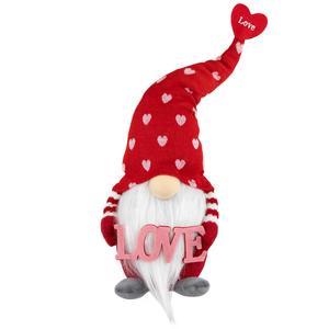 Northlight Hearts & Love Valentine's Day Gnome Figurine