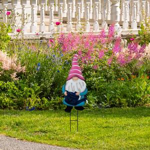 Northlight Gardening Gnome Spring Garden Stake alternate view